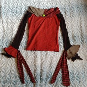 Save the Queen costume top